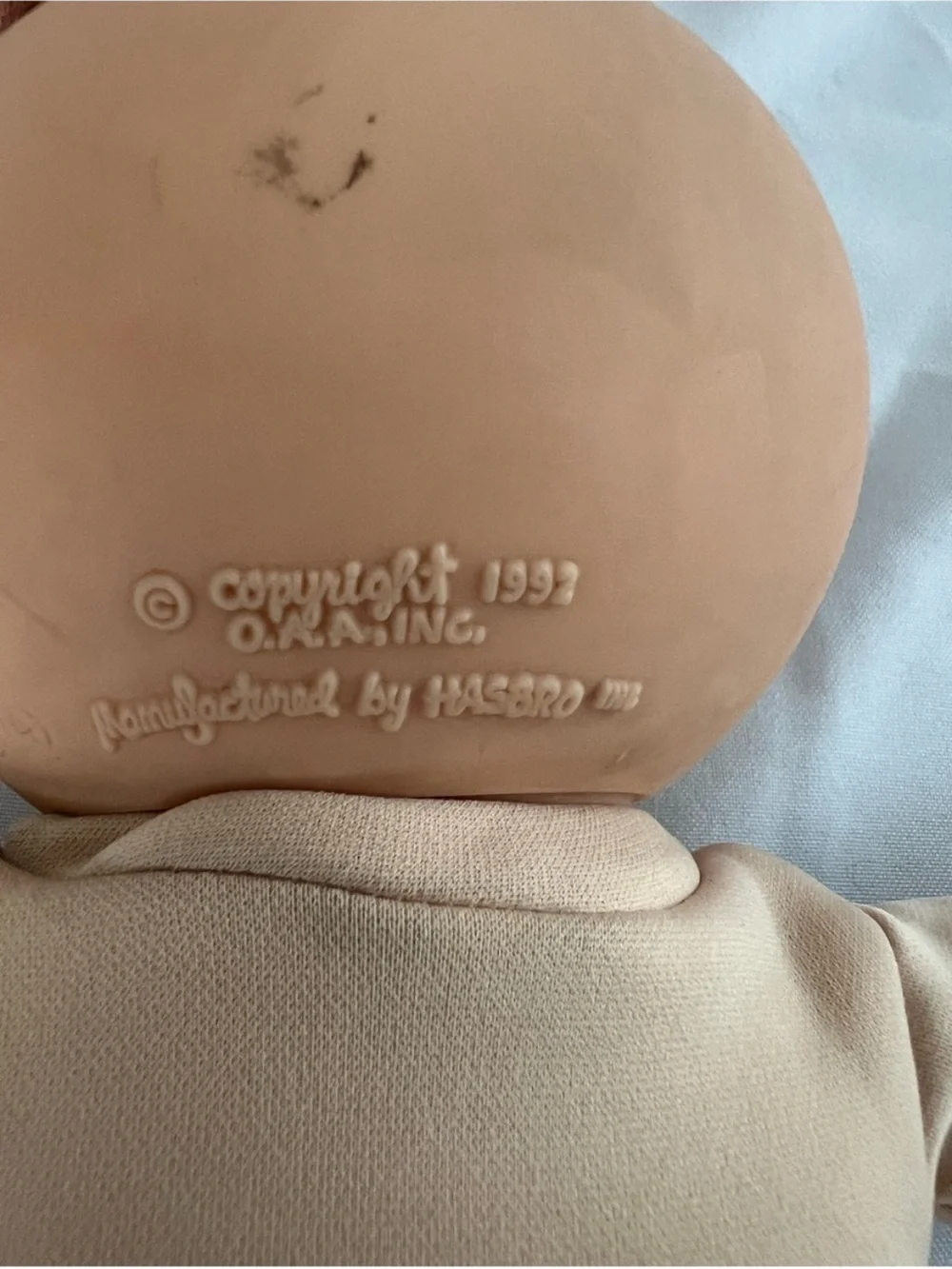 Vintage 1992 Cabbage Patch By Hasbro Doll